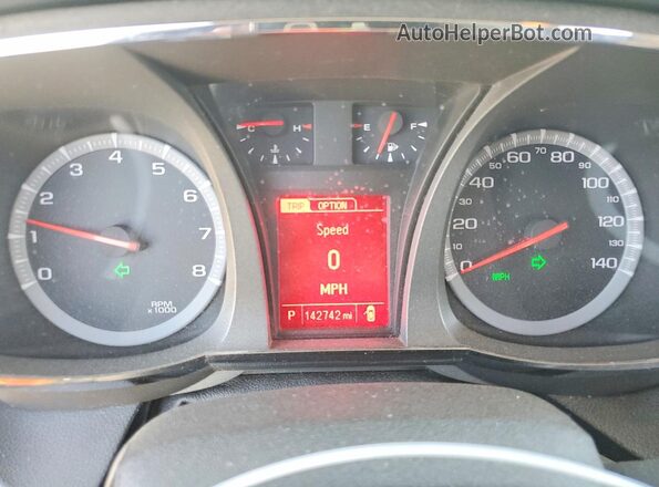 2GKALMEK5G6301673 2016 GMC TERRAIN Black ხელსაწყოთა პანელის ხედი