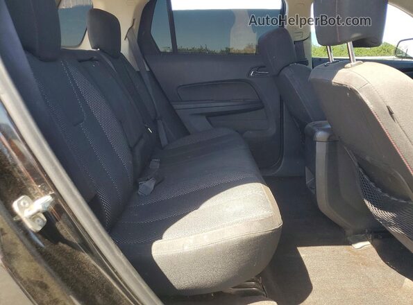 2GKALMEK5G6301673 2016 GMC TERRAIN Black უკანა სალონის ხედი