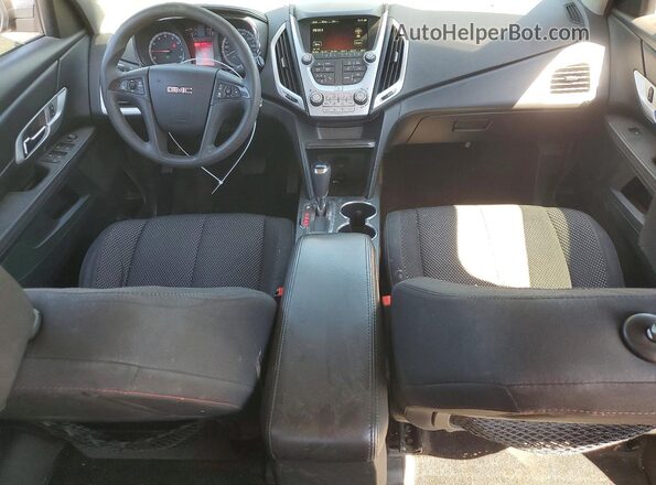 2GKALMEK5G6301673 2016 GMC TERRAIN Black წინა პანელის ხედი