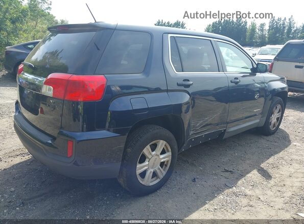 2GKALMEK5G6318960 2016 GMC TERRAIN Dark Blue უკანა მარჯვენა