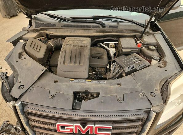 2GKALMEK5H6268272 2017 GMC TERRAIN Black Շարժիչի բաժամունքի տեսք