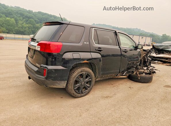 2GKALMEK5H6268272 2017 GMC TERRAIN Black Հետևի աջ
