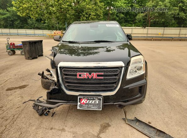 2GKALMEK5H6268272 2017 GMC TERRAIN Black Դիմացի տեսք
