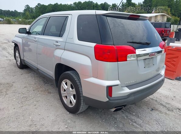 2GKALMEK6G6147832 2016 GMC TERRAIN Gray Հետևի ձախ