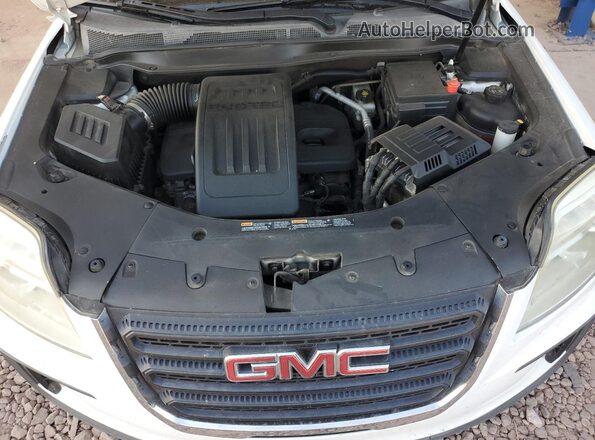 2GKALMEK6G6347285 2016 GMC TERRAIN White Vista interior trasera
