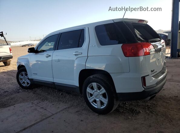 2GKALMEK6G6347285 2016 GMC TERRAIN White Trasero izquierdo