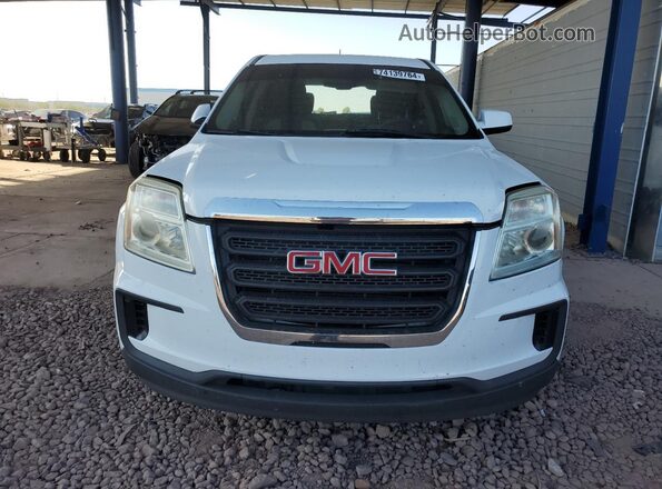 2GKALMEK6G6347285 2016 GMC TERRAIN White Vista frontal