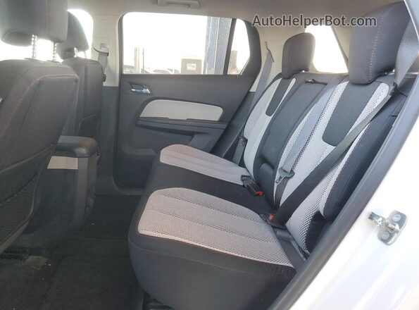 2GKALMEK6G6347285 2016 GMC TERRAIN White Vista de los asientos traseros
