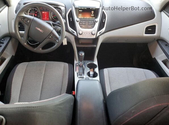 2GKALMEK6G6347285 2016 GMC TERRAIN White Vista del salpicadero