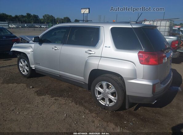 2GKALMEK6H6118218 2017 GMC TERRAIN Silver უკანა მარცხენა