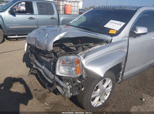 2GKALMEK6H6118218 2017 GMC TERRAIN Silver წინა ხედი