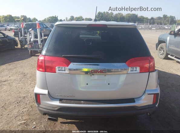 2GKALMEK6H6118218 2017 GMC TERRAIN Silver 