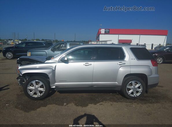 2GKALMEK6H6118218 2017 GMC TERRAIN Silver 