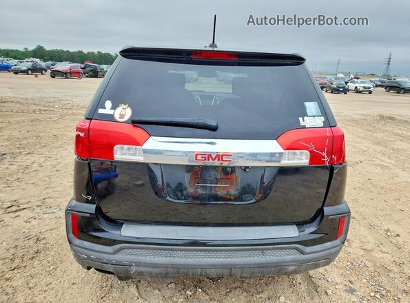 2GKALMEK6H6172067 2017 GMC TERRAIN Black Հետևի տեսք