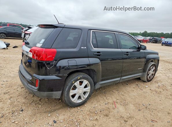 2GKALMEK6H6172067 2017 GMC TERRAIN Black Հետևի աջ