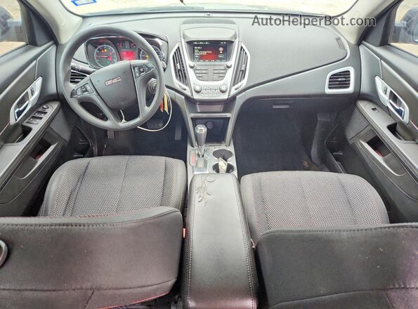 2GKALMEK6H6172067 2017 GMC TERRAIN Black Առջևի վահանակի տեսք