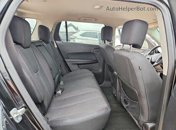 2GKALMEK6H6172067 2017 GMC TERRAIN Black Հետևի նստատեղերի տեսք