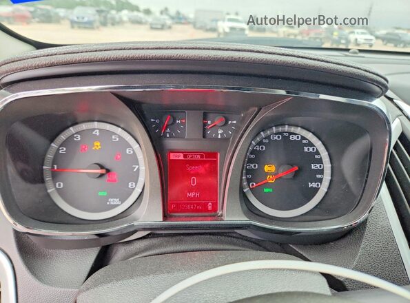 2GKALMEK6H6172067 2017 GMC TERRAIN Black Սարքավորումների վահանակի տեսք