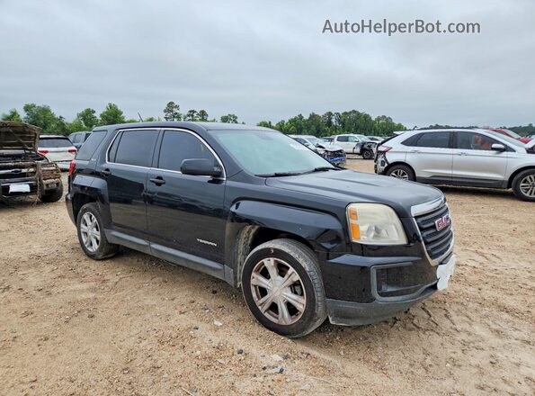 2GKALMEK6H6172067 2017 GMC TERRAIN Black Առջևի աջ