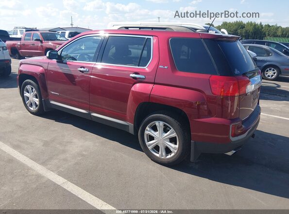 2GKALMEK6H6230369 2017 GMC TERRAIN Burgundy უკანა მარცხენა