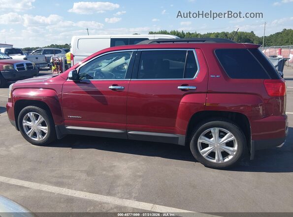 2GKALMEK6H6230369 2017 GMC TERRAIN Burgundy სალონის 360-გრადუსიანი ხედი