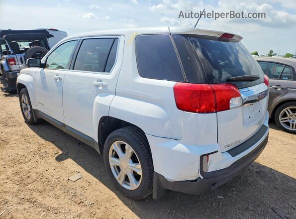 2GKALMEK6H6287929 2017 GMC TERRAIN White Հետևի ձախ