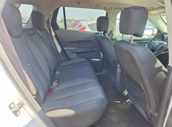 2GKALMEK6H6287929 2017 GMC TERRAIN White Հետևի նստատեղերի տեսք