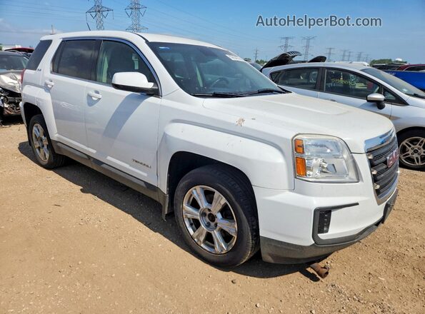 2GKALMEK6H6287929 2017 GMC TERRAIN White Առջևի աջ