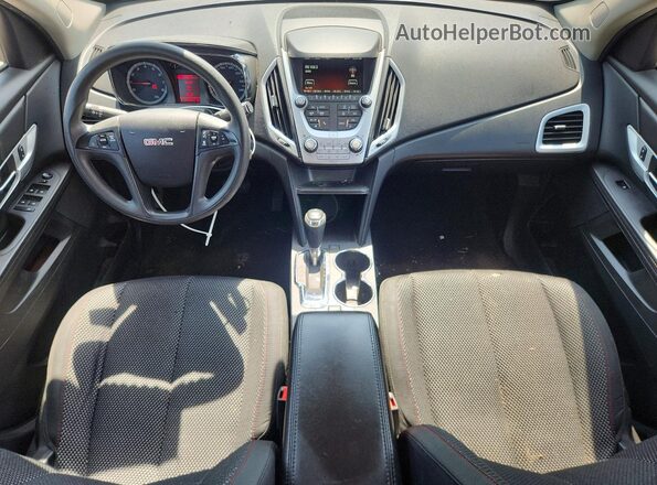 2GKALMEK6H6287929 2017 GMC TERRAIN White Առջևի վահանակի տեսք