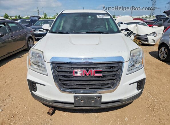 2GKALMEK6H6287929 2017 GMC TERRAIN White Դիմացի տեսք