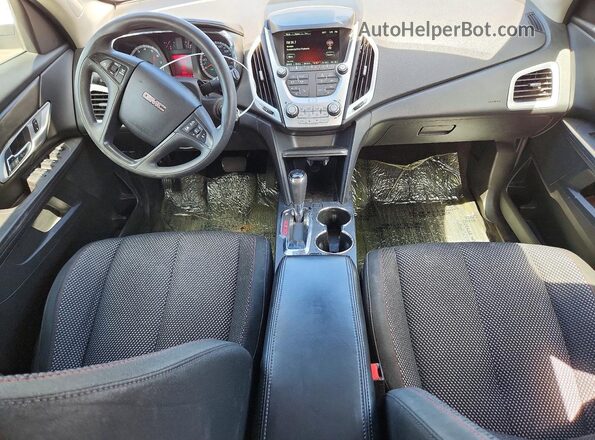 2GKALMEK6H6349085 2017 GMC TERRAIN White Առջևի վահանակի տեսք