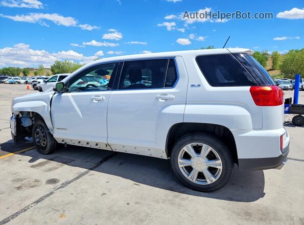 2GKALMEK6H6349085 2017 GMC TERRAIN White Հետևի ձախ