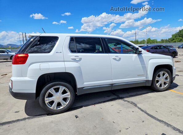 2GKALMEK6H6349085 2017 GMC TERRAIN White Հետևի աջ