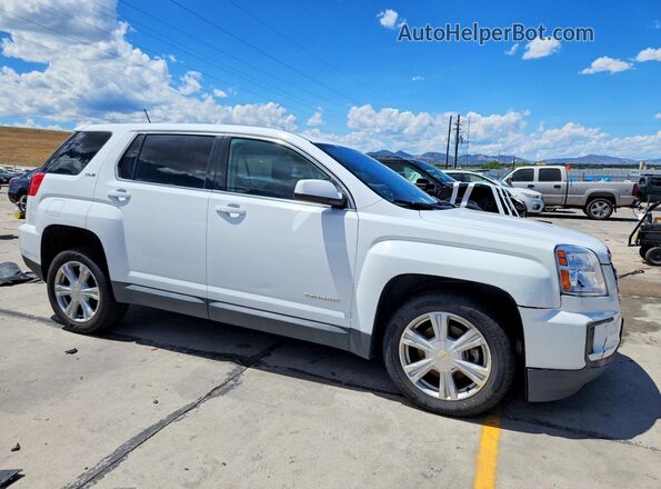 2GKALMEK6H6349085 2017 GMC TERRAIN White Առջևի աջ