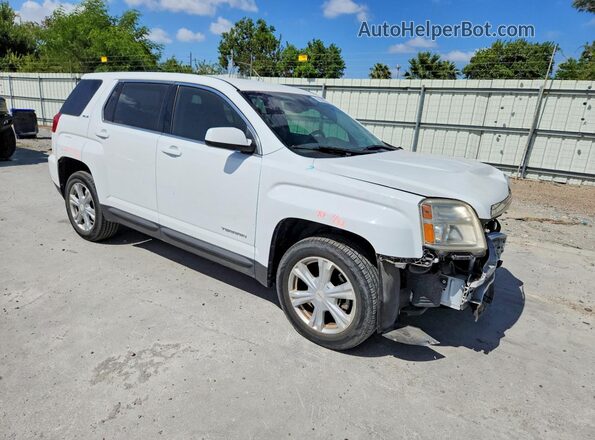 2GKALMEK7H6290984 2017 GMC TERRAIN White Առջևի աջ
