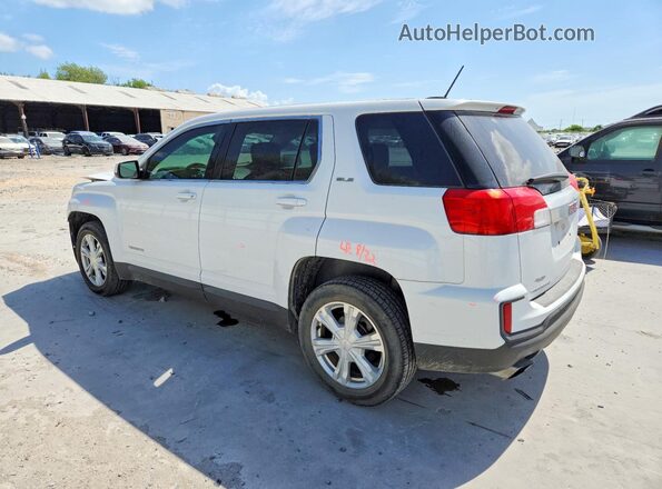 2GKALMEK7H6290984 2017 GMC TERRAIN White Հետևի ձախ