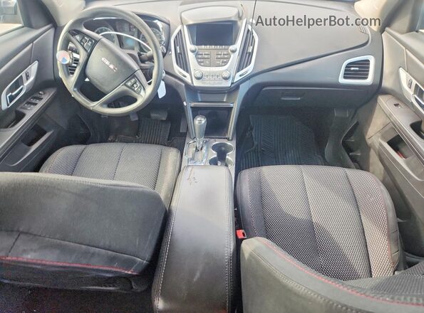 2GKALMEK8G6317401 2016 GMC TERRAIN Gray Առջևի վահանակի տեսք