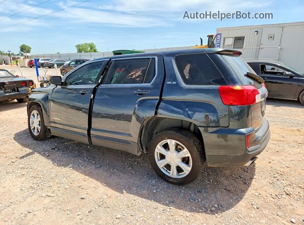 2GKALMEK8H6235556 2017 GMC TERRAIN Gray Rear left