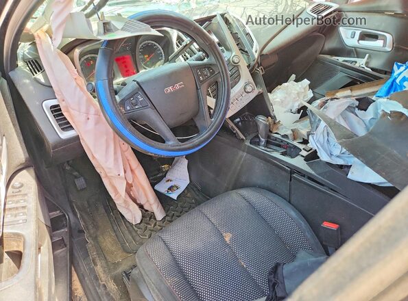 2GKALMEK8H6235556 2017 GMC TERRAIN Gray Dashboard view