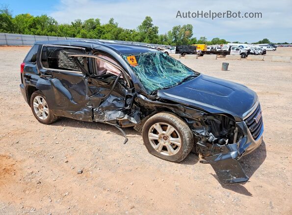 2GKALMEK8H6235556 2017 GMC TERRAIN Gray Front right
