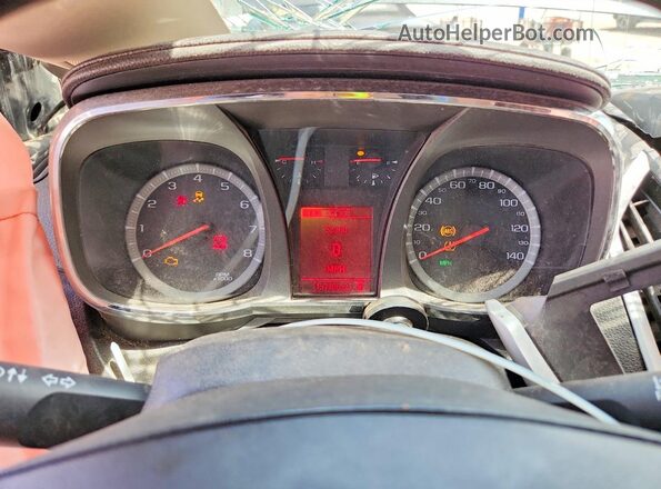 2GKALMEK8H6235556 2017 GMC TERRAIN Gray Instrument cluster view