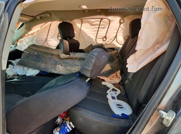 2GKALMEK8H6235556 2017 GMC TERRAIN Gray Rear interior view
