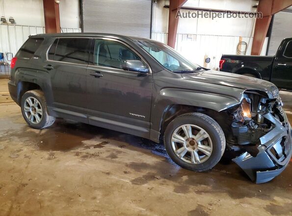2GKALMEK8H6283445 2017 GMC TERRAIN Gray Przód prawy