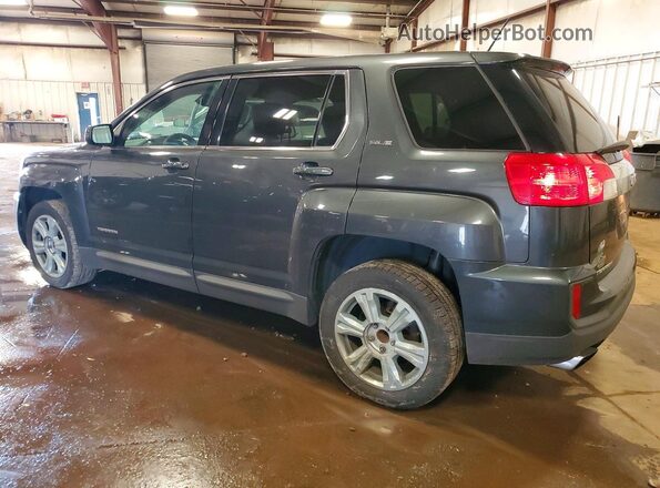 2GKALMEK8H6283445 2017 GMC TERRAIN Gray Tył lewy