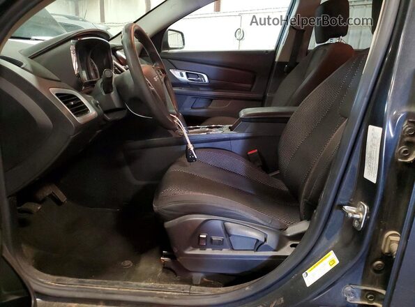 2GKALMEK8H6283445 2017 GMC TERRAIN Gray Widok wnętrza z przodu