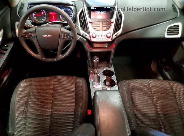 2GKALMEK8H6283445 2017 GMC TERRAIN Gray Widok deski rozdzielczej