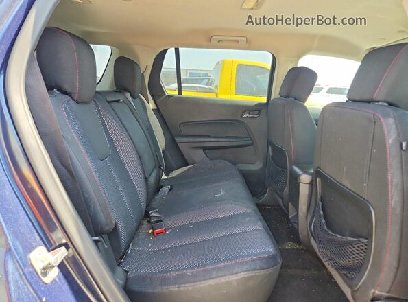 2GKALMEK8H6313138 2017 GMC TERRAIN Синий Вид задней части салона