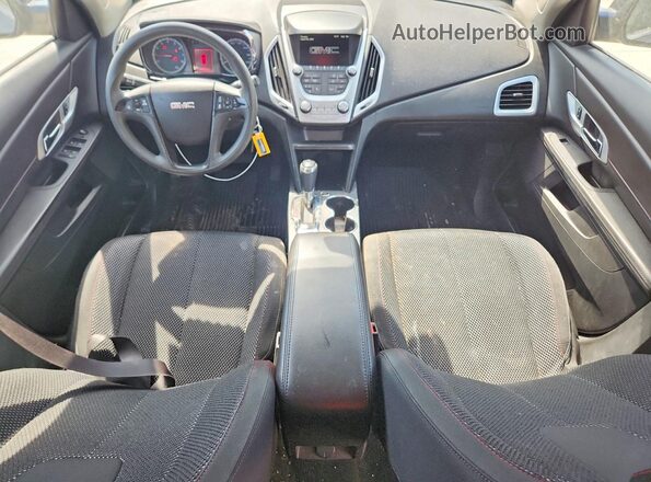 2GKALMEK8H6313138 2017 GMC TERRAIN Синий Вид панели приборов