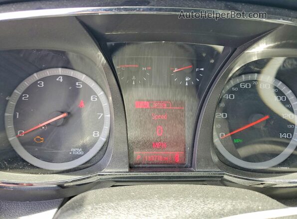 2GKALMEK9G6165953 2016 GMC TERRAIN Black Սարքավորումների վահանակի տեսք