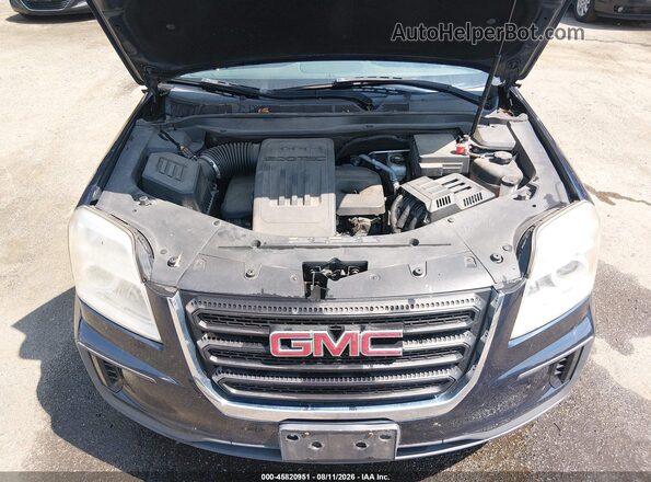 2GKALMEK9G6180923 2016 GMC TERRAIN Blue Widok z tyłu